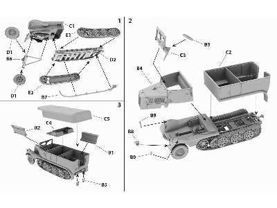 Sd. Kfz. II Niemiecki Ciągnik Półgąsienicowy - zdjęcie 4