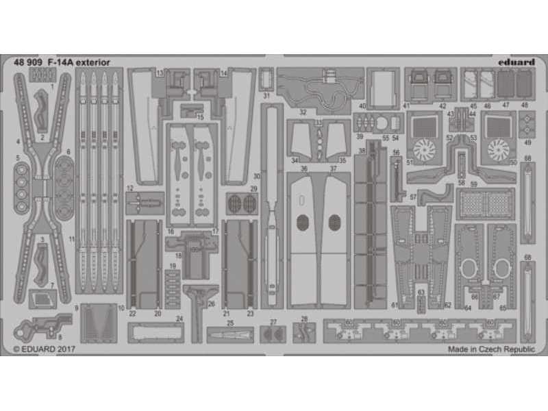 F-14A exterior 1/48 - Tamiya - zdjęcie 1 F-14A exterior 1/48 - Tamiya - zdjęcie 1