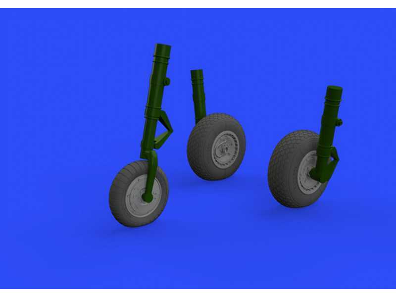 Me 262 wheels 1/32 - Revell - zdjęcie 1