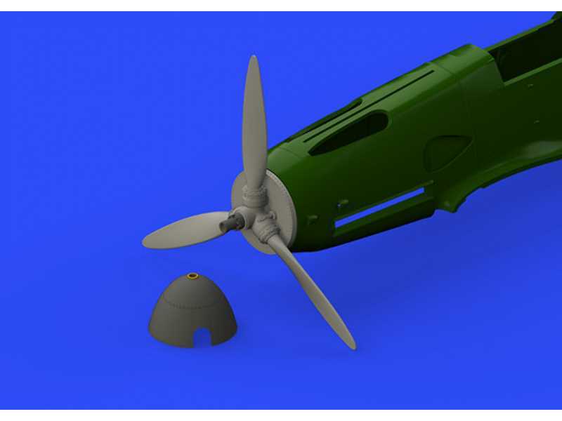 Bf 109F propeller EARLY 1/48 - Eduard - zdjęcie 1 Bf 109F propeller EARLY 1/48 - Eduard - zdjęcie 1