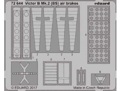 Victor B Mk.2 (BS) air brakes 1/72 - Airfix - zdjęcie 1