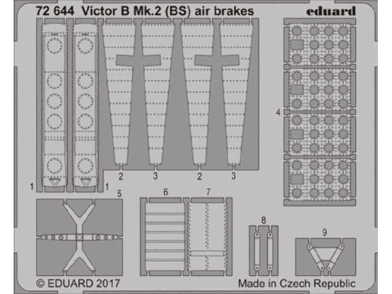 Victor B Mk.2 (BS) air brakes 1/72 - Airfix - zdjęcie 1