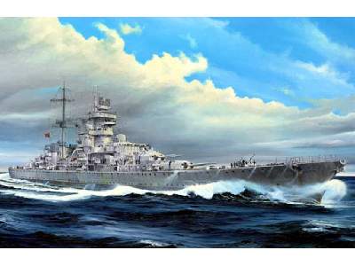 Niemiecki krążownik  Prinz Eugen 1945 - zdjęcie 1