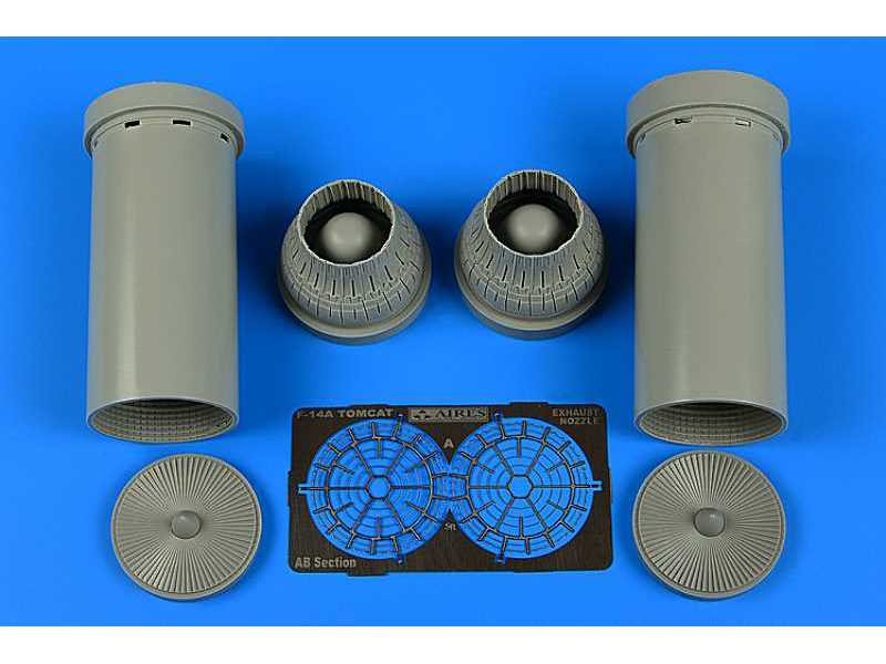 F-14A Tomcat exhaust nozzles - closed - Tamiya - zdjęcie 1 F-14A Tomcat exhaust nozzles - closed - Tamiya - zdjęcie 1