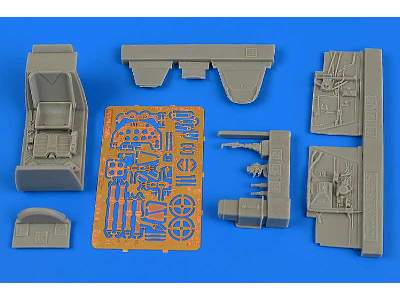 Bf 109F-2/F-4 cockpit set - Eduard - zdjęcie 1