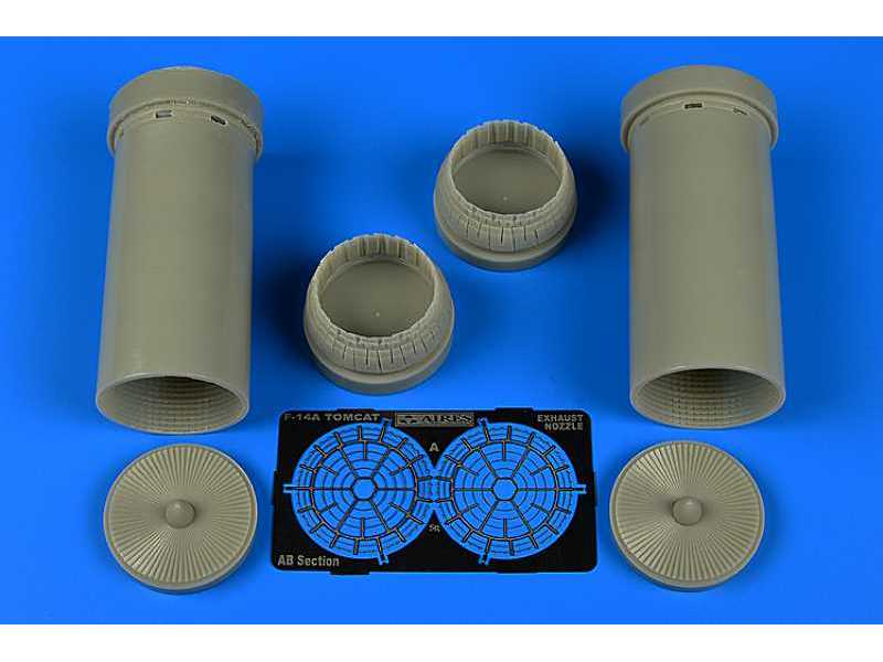 F-14A Tomcat exhaust nozzles - opened - Tamiya - zdjęcie 1 F-14A Tomcat exhaust nozzles - opened - Tamiya - zdjęcie 1