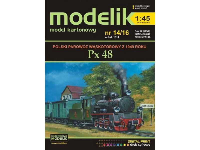 Px48 (Polski parowóz wąskotorowy z 1949 roku) - zdjęcie 1 Px48 (Polski parowóz wąskotorowy z 1949 roku) - zdjęcie 1