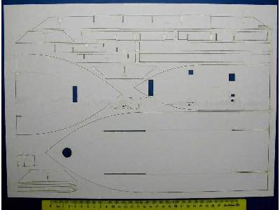 USS MONITOR- laserowo wycięte wręgi - zdjęcie 5