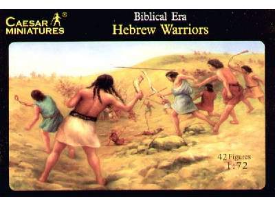 Figurki Wojownicy Hebrajczyków - era biblijna - zdjęcie 1