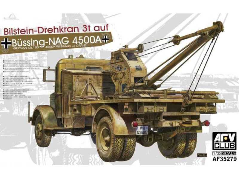 Kfz.100 Nag 4500A niemiecka ciężarówka z dźwigiem Bilstein 3t - zdjęcie 1 Kfz.100 Nag 4500A niemiecka ciężarówka z dźwigiem Bilstein 3t - zdjęcie 1