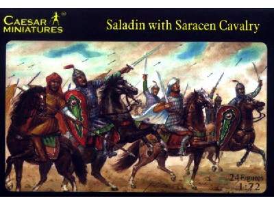 Figurki Saladyn i kawaleria saracenów - zdjęcie 1