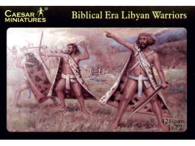 Figurki Libijscy wojownicy - era biblijna - zdjęcie 1