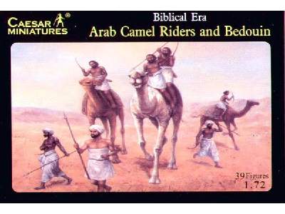 Figurki Arabowie na wielbłądach i Beduini - Era biblijna - zdjęcie 1