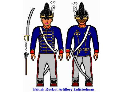 Brytyjskie oddziały rakietowe - wojny napoleońskie - zdjęcie 2