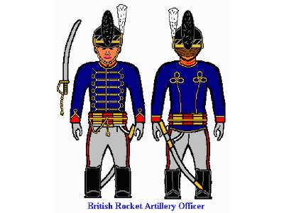 Brytyjskie oddziały rakietowe - wojny napoleońskie - zdjęcie 3