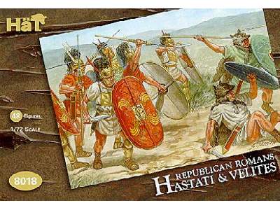 Rzymscy legioniści - Hastati i Velites. - zdjęcie 1
