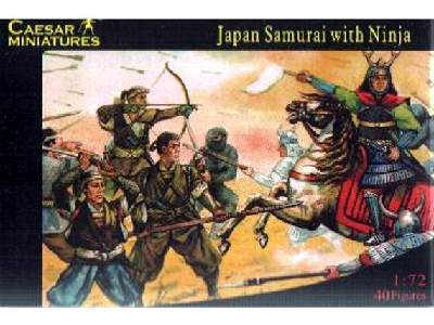 Figurki Samuraje i wojownicy Ninja - zdjęcie 1