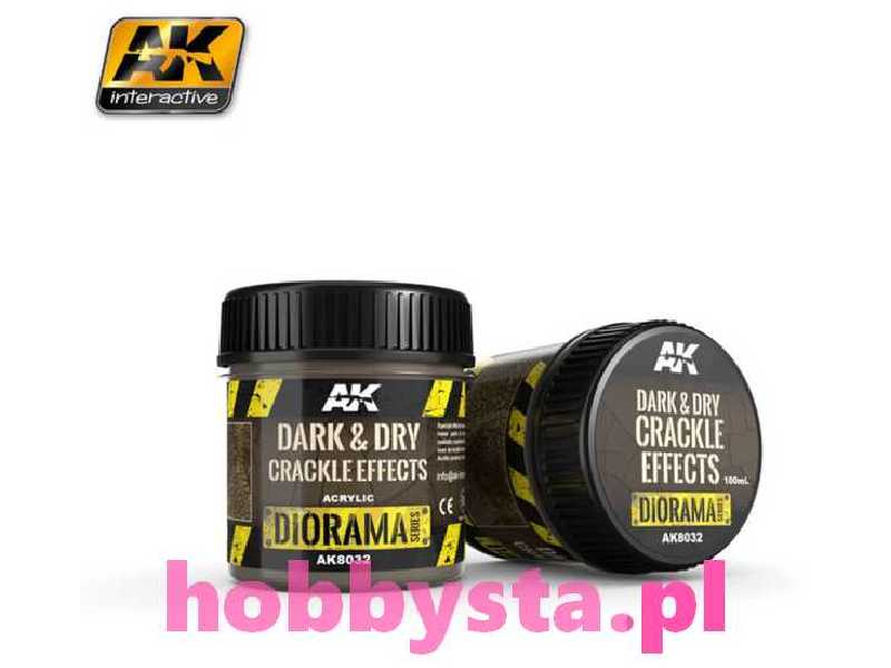 Dark & Dry Crackle Effects 100ml - zdjęcie 1 Dark & Dry Crackle Effects 100ml - zdjęcie 1