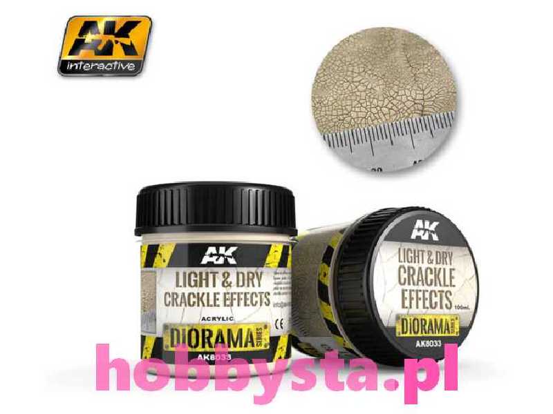 Light & Dry Crackle Effects 100ml - zdjęcie 1 Light & Dry Crackle Effects 100ml - zdjęcie 1