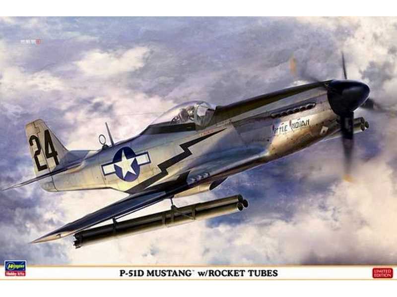 P-51d Mustang W/Rocket Tubes - zdjęcie 1