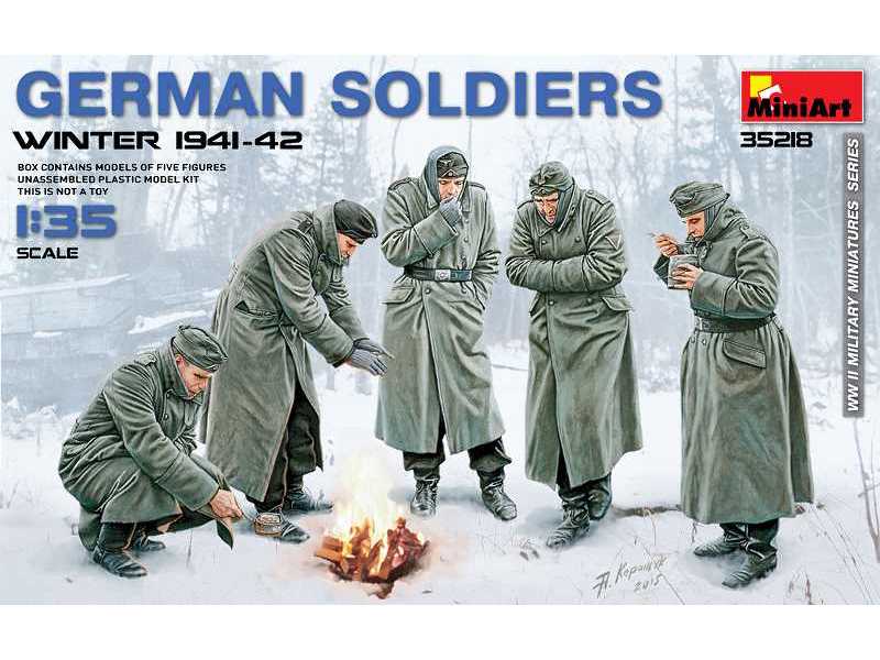 German Soldiers - Winter 1941-42 - zdjęcie 1 German Soldiers - Winter 1941-42 - zdjęcie 1