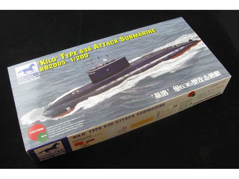 Kilo Class Type 636 Attack Submarine - zdjęcie 1 Kilo Class Type 636 Attack Submarine - zdjęcie 1