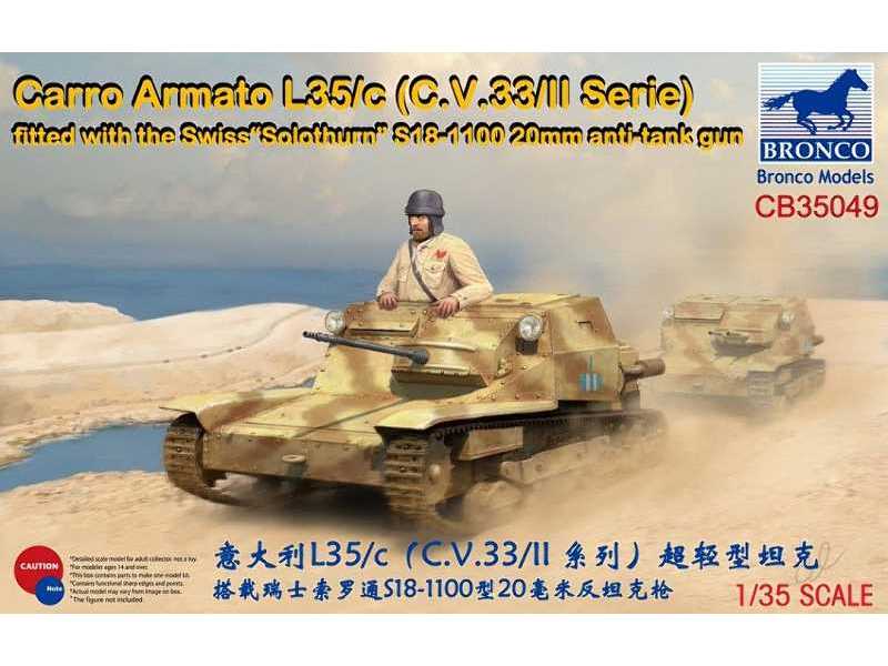 Carro Armato L35/c (C.V.33/II Serie) - zdjęcie 1 Carro Armato L35/c (C.V.33/II Serie) - zdjęcie 1