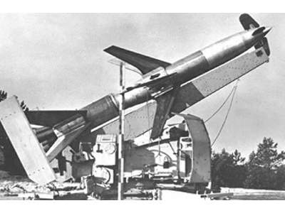 Rheinmetall Rheintochter R-2 wyrzutnia rakiet przeciwlotniczych - zdjęcie 1