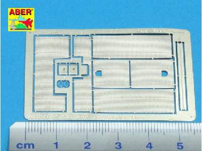Podłoga do Sd.Kfz. 250 - el. fototrawione - zdjęcie 1