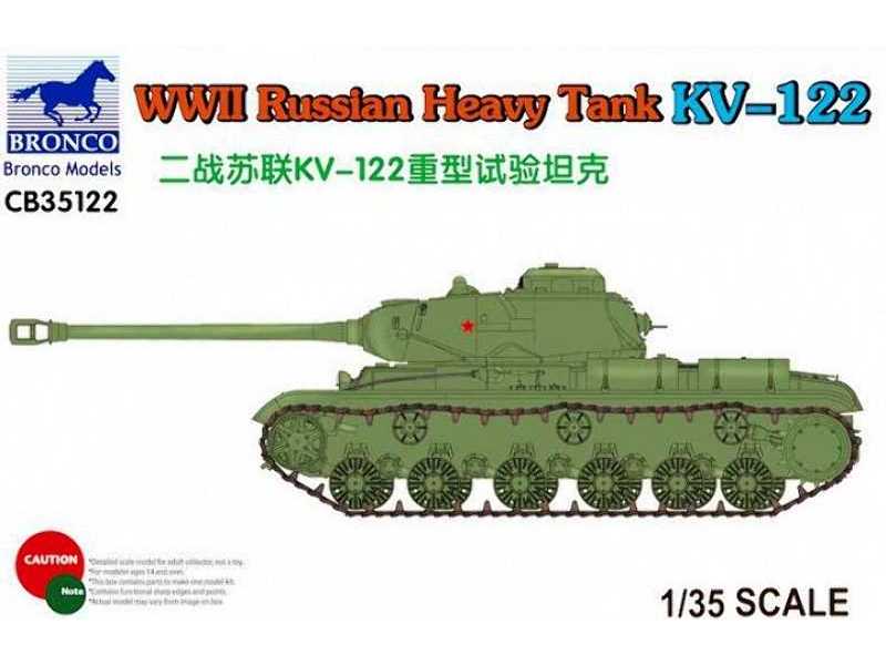 KV-122 - ciężki czołg rosyjski - II W.Ś. - zdjęcie 1