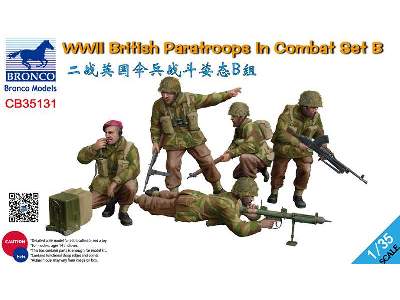 Brytyjscy spadachroniarze - II W.Ś. - zestaw B - zdjęcie 1