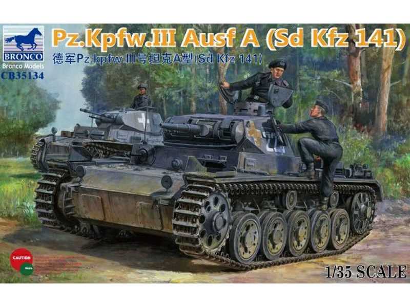 Pz.Kpfw. III Ausf. A (Sd Kfz 141) - zdjęcie 1 Pz.Kpfw. III Ausf. A (Sd Kfz 141) - zdjęcie 1