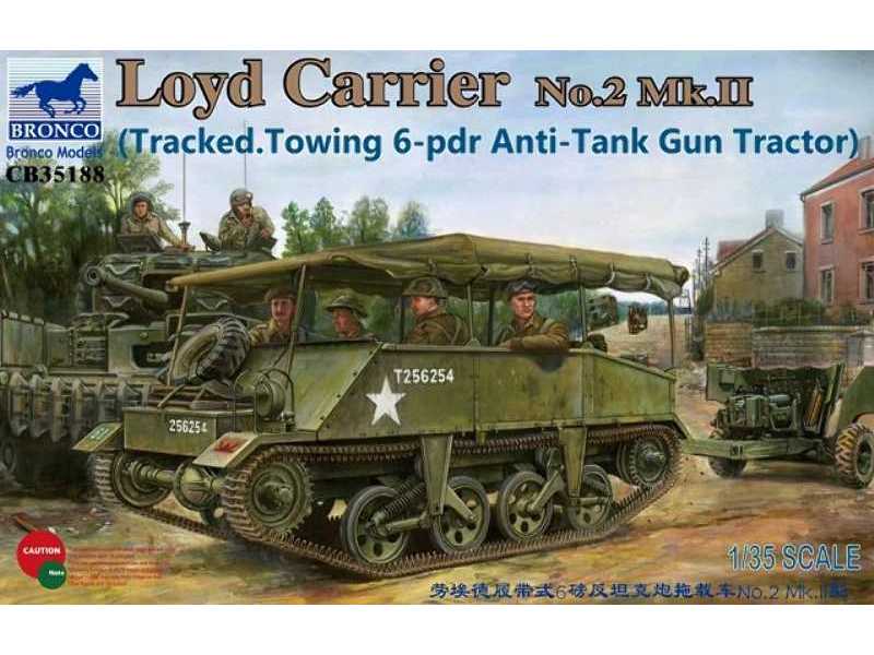 Loyd Carrier Mk.I/II Tracked.Towing 6-pdr Anti-Tank Gun Tractor - zdjęcie 1 Loyd Carrier Mk.I/II Tracked.Towing 6-pdr Anti-Tank Gun Tractor - zdjęcie 1