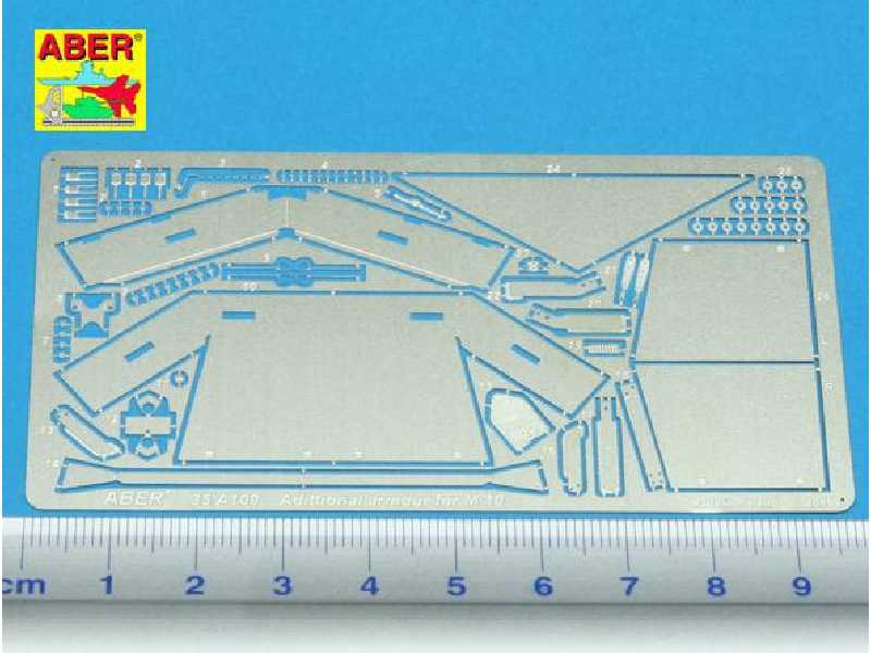 Dodatkowy pancerz do amerykańskiego niszczyciela czołgów M10 - zdjęcie 1