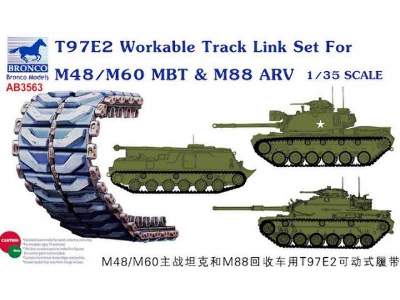 Gąsienice T97E2 do czołgów M48/M60 MBT & M88 ARV - zdjęcie 1
