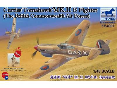 Curtiss Tomahawk Mk.II B Fighter The British Commonwealth AF - zdjęcie 1