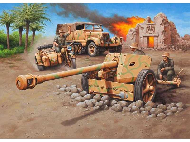 Sd.Kfz.11 + 7,5 cm Pak 40 - zdjęcie 1 Sd.Kfz.11 + 7,5 cm Pak 40 - zdjęcie 1