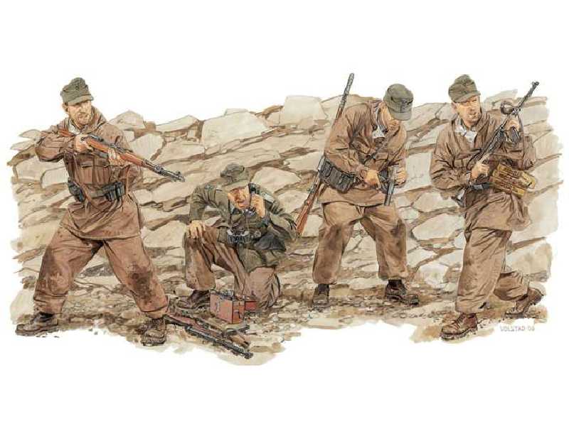 Figurki Gebirgsjager Defense Gustav Line 1944 - Gen2Gear - zdjęcie 1 Figurki Gebirgsjager Defense Gustav Line 1944 - Gen2Gear - zdjęcie 1