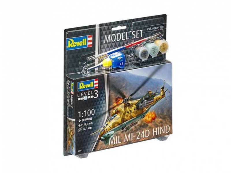 Mil Mi-24D Hind - zestaw podarunkowy - zdjęcie 1 Mil Mi-24D Hind - zestaw podarunkowy - zdjęcie 1