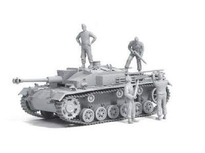 StuG. III Ausf.F Sd. Kfz. 142/1 + figurki - Rosja 1941 - zdjęcie 2