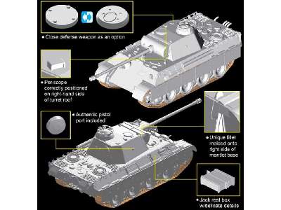 Sd.Kfz.171 Panther A Late Production - zdjęcie 4