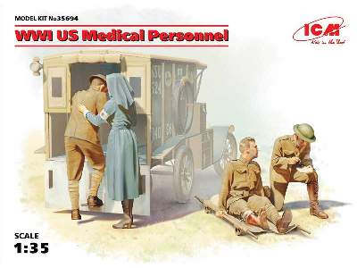 Amerykański personel medyczny - I W.Ś. - zdjęcie 1