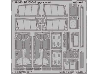 Bf 109G-2 upgrade set 1/48 - Eduard - zdjęcie 1