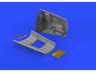 Bf 109G-2/4 radio compartment 1/48 - Eduard - zdjęcie 3