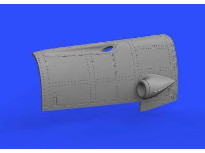 Bf 109F engine & fuselage guns 1/48 - Eduard - zdjęcie 4