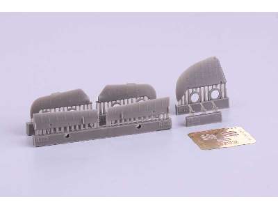 Bf 109G control surfaces 1/48 - Eduard - zdjęcie 7