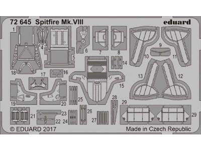 Spitfire Mk. VIII 1/72 - Eduard - zdjęcie 1