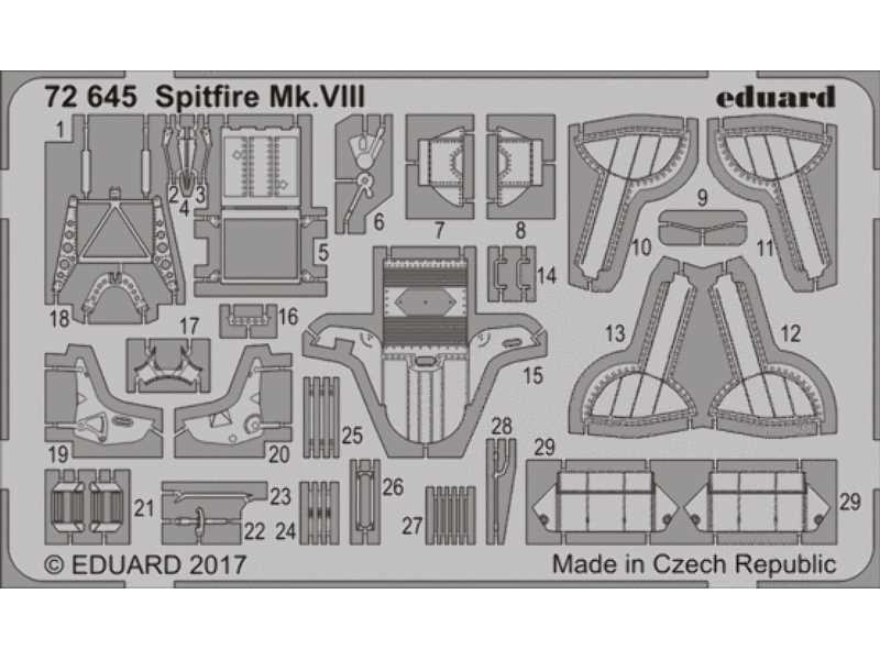 Spitfire Mk. VIII 1/72 - Eduard - zdjęcie 1 Spitfire Mk. VIII 1/72 - Eduard - zdjęcie 1
