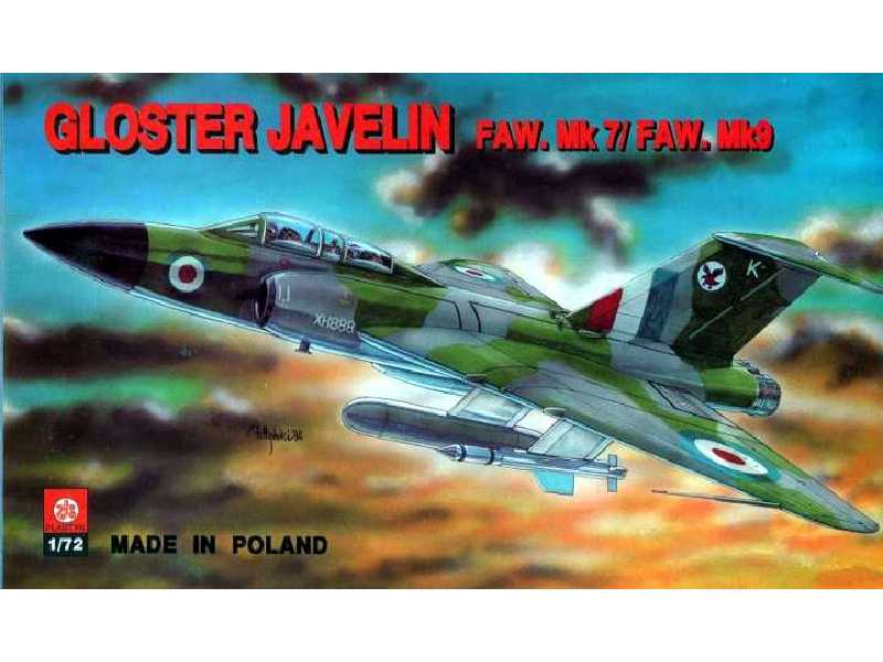Myśliwiec Gloster Javelin FAW.Mk. 7/Mk.9 - zdjęcie 1 Myśliwiec Gloster Javelin FAW.Mk. 7/Mk.9 - zdjęcie 1