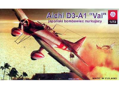 Japoński bombowiec nurkujący Aichi D3-A1 Val  - zdjęcie 1